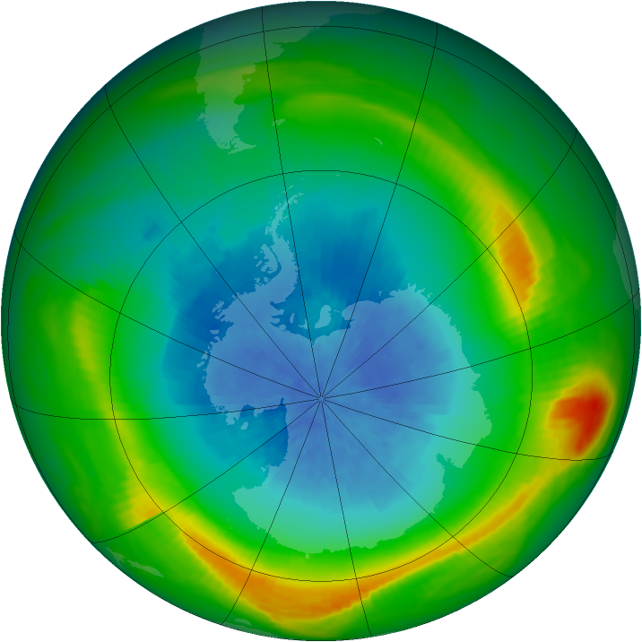 Ozone Map 1981-10-06